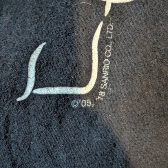 Sanrio Kuromi Graphic Tee Shirt Size Medium Hello Kitty - Picture 3 of 6